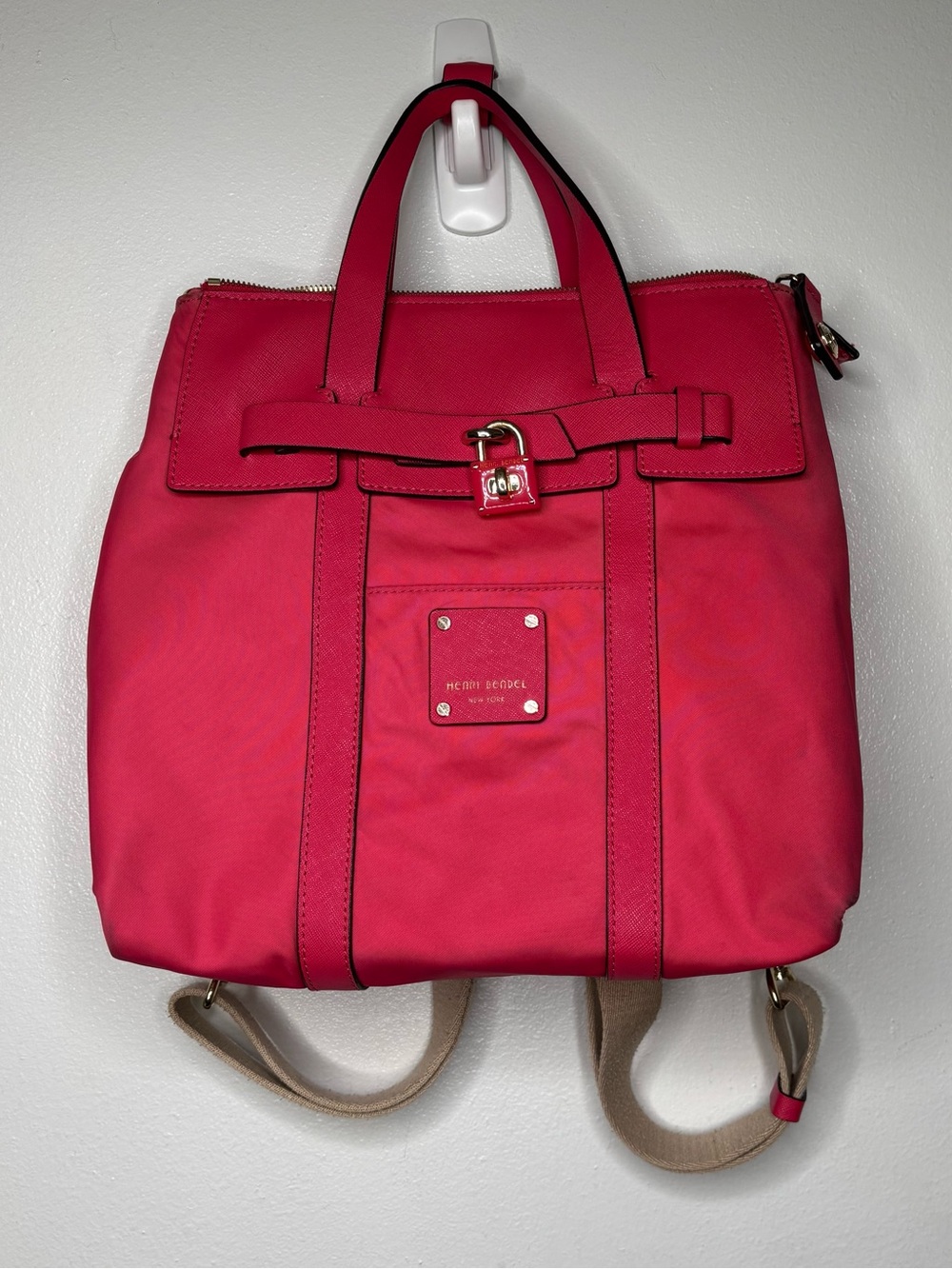 Rare Henri Bendel Pink Jetsetter Bag